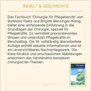 Vorschaubild 3 von Chirurgie für Pflegeberufe Paetz Benzinger-König Thieme Fachbuch Medizin