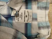 Vorschaubild 3 von Herren Freizeithemd Kurzarm Kariert Blau Gr. XXL