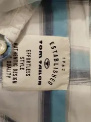 Vorschaubild 4 von Herren Freizeithemd Kurzarm Kariert Blau Gr. XXL