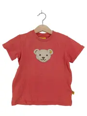 Vorschaubild 1 von Kinder T-Shirt Rot Gr. 98 Teddybär Applikation Baumwolle Casual