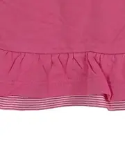 Vorschaubild 6 von Langarmshirt Mädchen Gr. 68 Pink Weiß Baumwolle Rüschen Gestreift