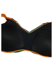 Vorschaubild 4 von Bikini Damen Gr. 50 Orange Grün Schwarz Bademode