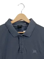 Vorschaubild 4 von Herren Poloshirt Blau Gr. 52 XL Slim Fit Kurzarm Baumwolle