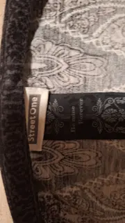 Vorschaubild 3 von Damen A-Linien Kleid Gr. 40 L Schwarz Bohemian Ethno Kurzarm