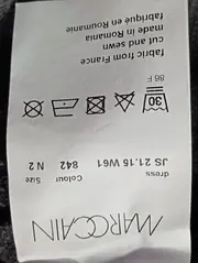 Vorschaubild 4 von Jeanskleid Damen Gr. 36/S Grau Casual Kurzarm Kleid