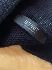 Vorschaubild 6 von Damen Strickjacke Gr. 36 S Schwarz Asymmetrisch Reißverschluss