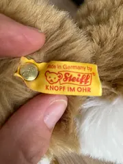 Vorschaubild 2 von Kuscheltier Hund Stofftier Klassisch Mehrfarbig 22cm