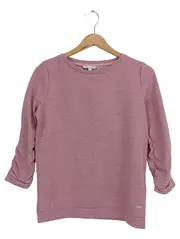 Vorschaubild 1 von Damen Pullover Gr. 36/S Rosa 3/4-Arm Casual Meliert