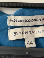 Vorschaubild 7 von Damen Bluse Gr. 44 XXL Blau Casual Kurzarm Shirt