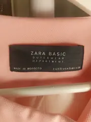 Vorschaubild 3 von Damen Blazer Basic Jacke Rosa Gr. S Casual Reißverschluss