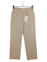 Vorschaubild 1 von Damen Cargohose Beige Gr. 36 Baumwolle Cargo Hose NEU