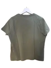Vorschaubild 5 von Damen T-Shirt Gr. XL Oliv Grün Streifen Herz Applikation