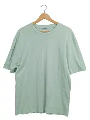 Vorschaubild 1 von Damen T-Shirt Grün Gr. 40/L Baumwolle Kurzarm Casual