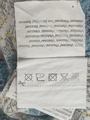 Vorschaubild 4 von Bluse Damen Gr. 36/S Mehrfarbig Ethno Vintage 3/4-Arm Viskose