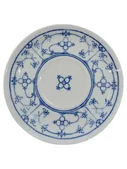 Vorschaubild 1 von Schwarzenbach Unterteller Strohblume Blau Weiß Bavaria 15cm