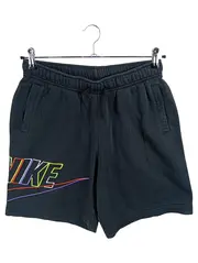 Vorschaubild 1 von Herren Sport Shorts Schwarz Gr. S Regenbogen Logo Stickerei