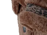 Vorschaubild 4 von Hausschuhe Damen Gr. 40 Braun Komfortabel Fluffy Pantoletten