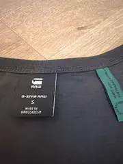 Vorschaubild 3 von Damen T-Shirt V-Ausschnitt Oliv Gr. S Basic Logo