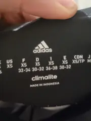 Vorschaubild 3 von Damen Leggings Climalite Marmormuster Schwarz Größe XS