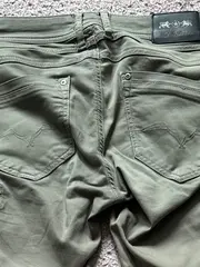 Vorschaubild 4 von Damen Cargohose Gr. M Oliv Casual Baumwolle