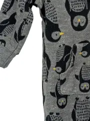 Vorschaubild 2 von Just One You Baby Einteiler Gr. 74 Pinguin Grau Kapuze