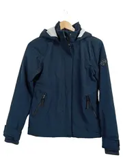 Vorschaubild 1 von Damen Outdoorjacke All-Weather XS Petrol Blau Kapuze