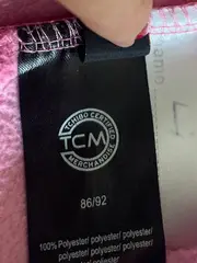 Vorschaubild 5 von TCM Fleecejacke Mädchen Gr. 86/92 Rosa Punkte Reißverschluss