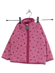 Vorschaubild 1 von TCM Fleecejacke Mädchen Gr. 86/92 Rosa Punkte Reißverschluss