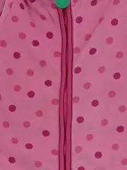 Vorschaubild 3 von TCM Fleecejacke Mädchen Gr. 86/92 Rosa Punkte Reißverschluss