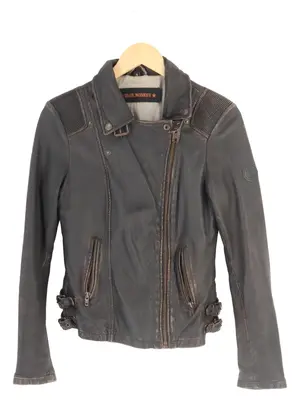 BLUE MONKEY Lederjacke