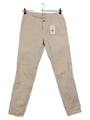 Vorschaubild 1 von EDC Damen Stoffhose Chino Hose Gr. 36 W28 S Beige Baumwolle Casual Basic