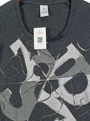Vorschaubild 2 von Damen Sport T-Shirt Grau Gr. 36;S mit Print