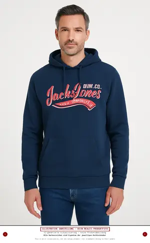JACK & JONES Kapuzenpullover
