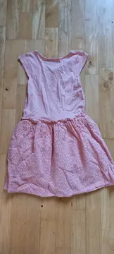 Vorschaubild 3 von Mädchen Sommerkleid Gr. 128-134 Pink Casual Baumwolle