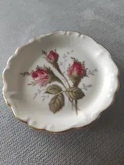 Vorschaubild 2 von Dekoschale Porzellan Klassisch Mehrfarbig Rosenmotiv Goldrand