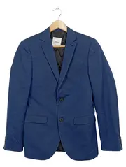Vorschaubild 1 von Herren Sakko Blazer Gr. 42 Blau Business Slim Fit