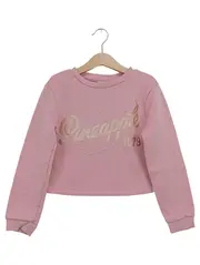 Vorschaubild 1 von UK Kinder Sweatshirt Rosa Logo Print Streetwear Vintage Gr. 128