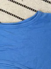 Vorschaubild 3 von Damen Tanktop Basic Rippstrick Blau Gr. 36/S