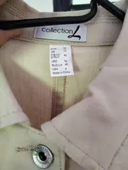 Vorschaubild 4 von Leichte Jacke Damen Gr. 38 Beige Casual Übergangsjacke
