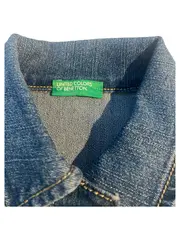 Vorschaubild 3 von Jeansjacke Kinder Gr. 140 Blau Casual Denim Jacke