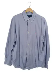 Vorschaubild 1 von Business Hemd Herren Kariert Blau Langarm Baumwolle XL