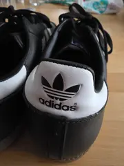 Vorschaubild 4 von Samba Herren Sneaker Leder Schwarz Gr. 43 Retro Freizeit Schuhe