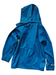 Vorschaubild 2 von Kinder Regenjacke Gr. 128 Blau Outdoor