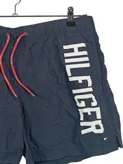 Vorschaubild 2 von Badeshorts Herren Gr. 48/M Blau Sportlich Logo-Print