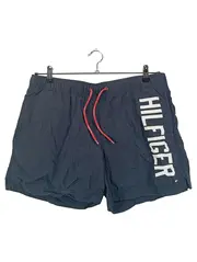 Vorschaubild 1 von Badeshorts Herren Gr. 48/M Blau Sportlich Logo-Print