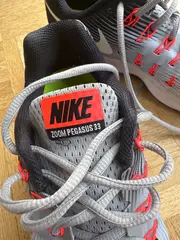 Vorschaubild 2 von Zoom Pegasus 33 Herren Laufschuhe Gr. 41 Grau Sportschuhe Running