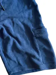 Vorschaubild 3 von Cargo Shorts Kinder Blau Gr. 140 Baumwolle Casual Hose