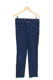 Vorschaubild 1 von MODE Jeans Straight Leg Damen Blau Abstrakt Gr. W29/38/M