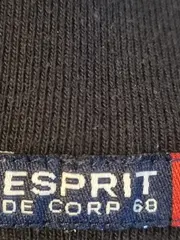 Vorschaubild 7 von Herren Langarmshirt Basic Gr. M Schwarz Baumwolle