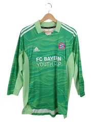 Vorschaubild 1 von FC Bayern München Youth Cup Torwarttrikot Langarm Herren Gr. L Grün